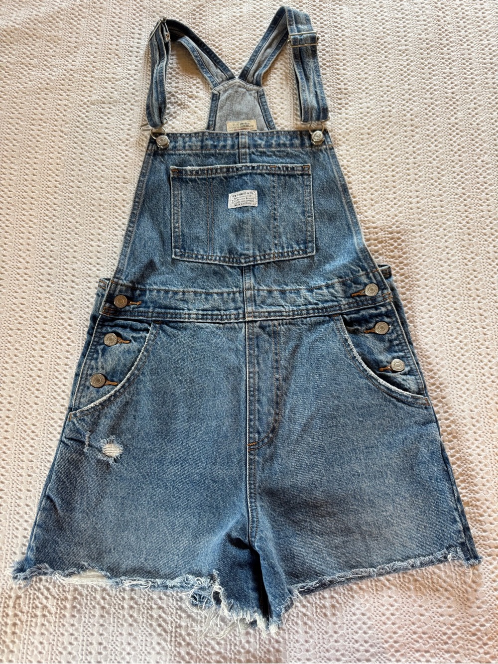 Levi's Light Blue Denim Women’s Overalls size small